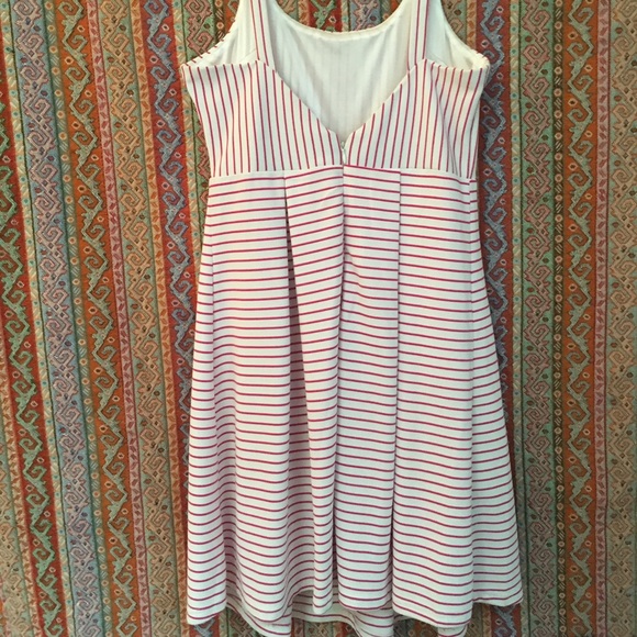 NWOT ModCloth midi striped dress - Picture 3 of 4
